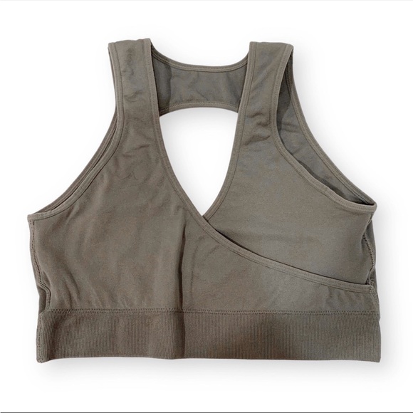 NVGTN Other - Nvgtn Khaki Green Pursuit Seamless Bra size L